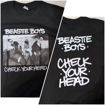 BEASTIE BOYS CHECK YOUR HEAD 티셔츠 M