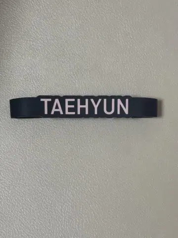 txt 태현 펜라 러버 밴드 데코 반지