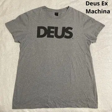 DEUS 데우스 엑스 마키나 빅 로고 티셔츠 반팔 남성용 XL