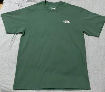 The North Face 그린 티셔츠