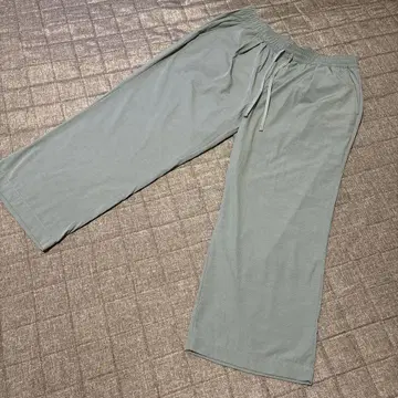 무인양품 바람이 잘 통하는 와이드 팬츠 XL