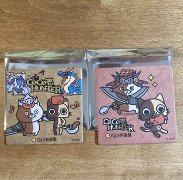 CoCo 몬스터 헌터 오리지널 코스터 2개