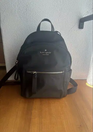 kate spade 블랙 나일론 백팩 미니 백팩
