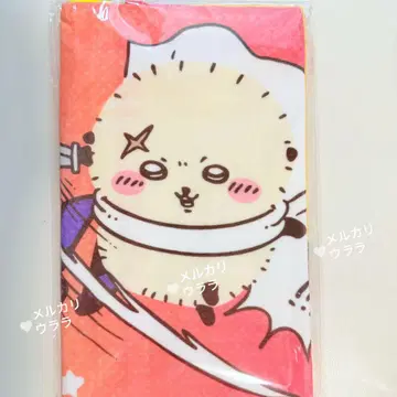 치이카와 (먼작귀) 촉감이 좋은 얇은 소재의 페이스 타월