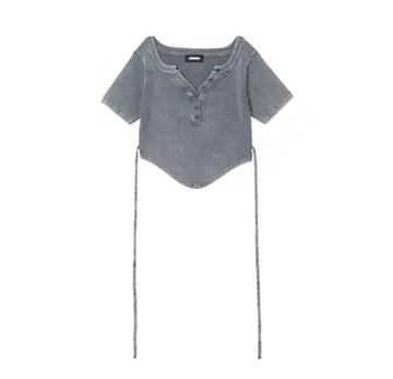 [ 미사용 새상품 ] JIMWAG Back ribbon rid tops