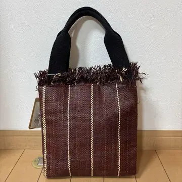 천연 초목 바스켓 백
