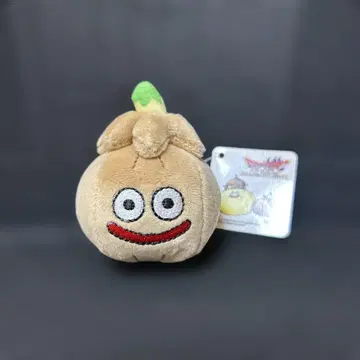 택 포함 드래곤 퀘스트 양파 슬라임 봉제 인형 니지겐노모리 껍질 포함
