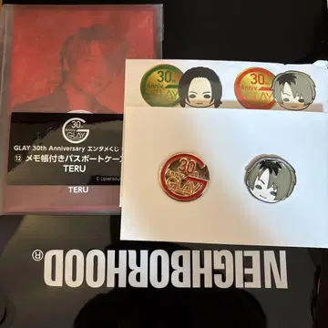 GLAY 30th Anniversary TERU 핀 배지