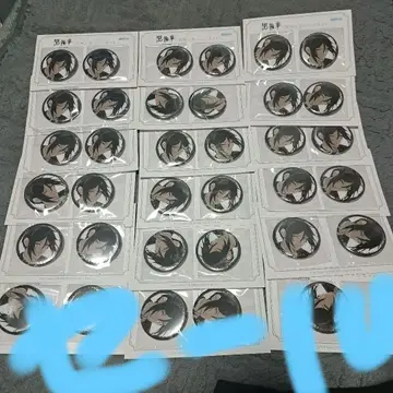 블랙 집사 캔뱃지 세바스찬