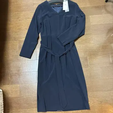 UNITED ARROWS 네이비 롱 원피스 38