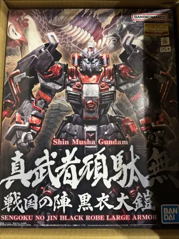 MG 1/100 진무사 간다 무사 센고쿠의 진 블랙 갑옷