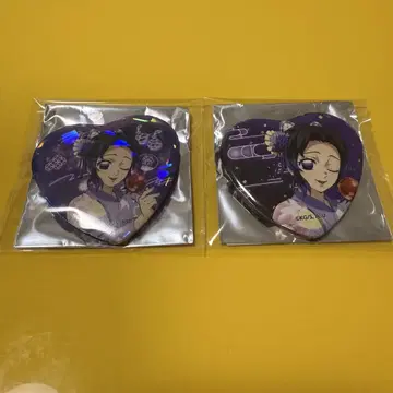 귀멸의 칼날 namco 미니게임 하트 캔뱃지 코쵸우 시노부 2개 세트
