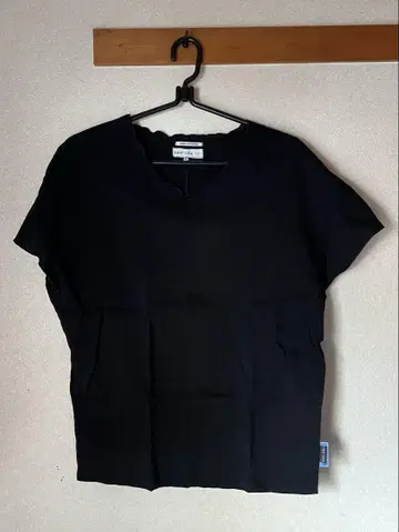 소우소우 다카시마 주름 민소매 지반 누레바이로 블랙 SS