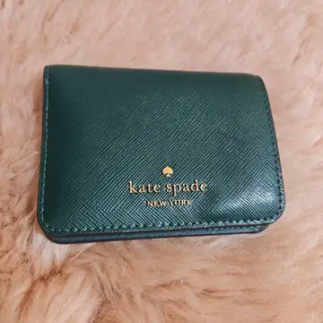 kate spade 그린 두겹 지갑