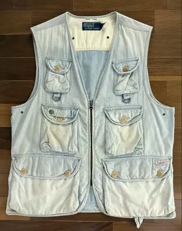RALPH LAUREN 낚시용 조끼 1967