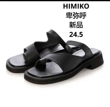 HIMIKO 플랫폼 썸 루프 샌들 히미코 24.5