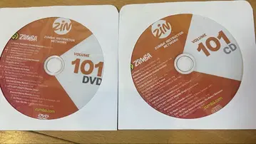 새상품 Zumba Volume 101 DVD & CD 세트