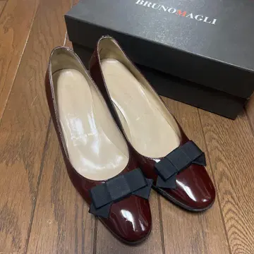 BRUNO MAGLI 버건디 컬러 36.5 사이즈 23.5cm