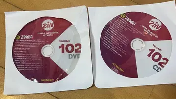 새상품 Zumba Volume 102 DVD & CD 세트