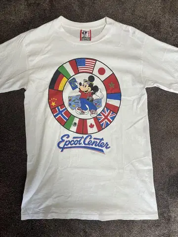 Epcot Center 미키마우스 티셔츠 M