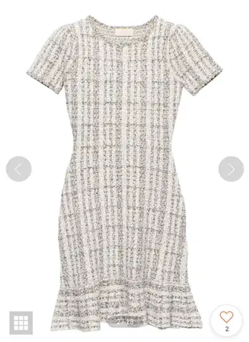 eimy istoire 거베라 트위드 원피스 (BLACK)