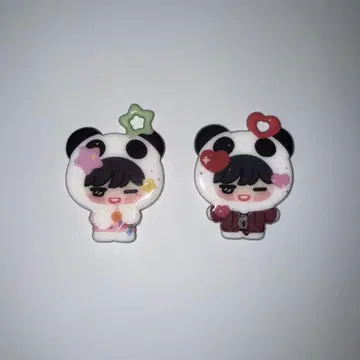 NCTWISH 다님 사쿠야 키링 참 팬더