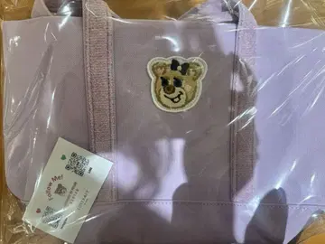 새상품 라브라리 바이 페이러 올드 테디 토트백 페일 퍼플