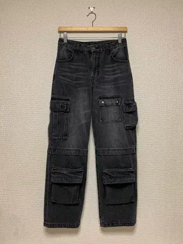 X-girl 카고 데님 멀티 포켓 multi pocket jeans