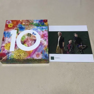 미세스 그린 애플 베스트 앨범 10 LP 사이즈 사진 포스터 박스