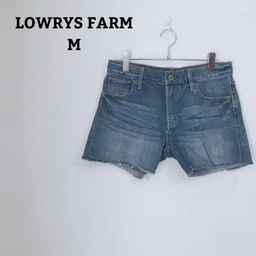 로리즈팜 숏 팬츠 데님 컷오프 면 100 여름 바다 M