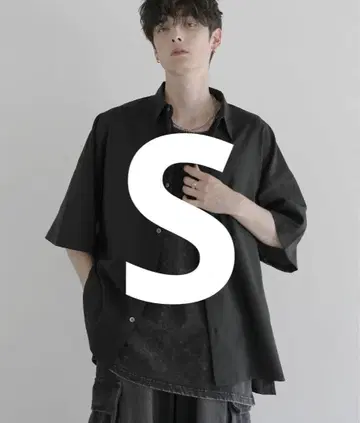 LILL [주름 방지] 릴랙싱 반팔 레귤러 셔츠