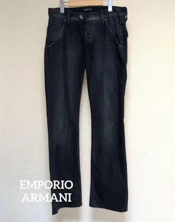 엠포리오 아르마니 데님 팬츠 다크 블루 EMPORIO ARMANI