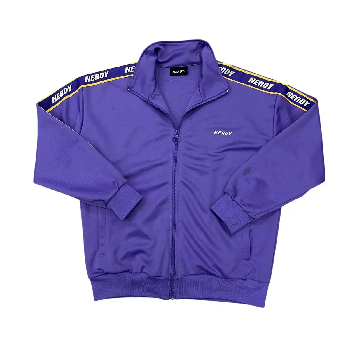 NERDY | 널디 Nerdy Taping Logo Tracktop Purple Jersey S