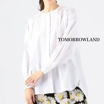 TOMORROWLAND 화이트 긴팔 셔츠