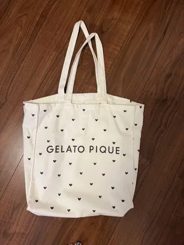 GELATO PIQUE 하트 무늬 토트백