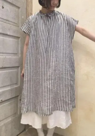 nest Robe 스트라이프 원피스