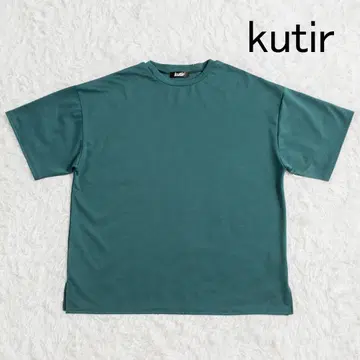 쿠티르 kutir 티셔츠 L 사이즈 무지 크루넥 새상품급