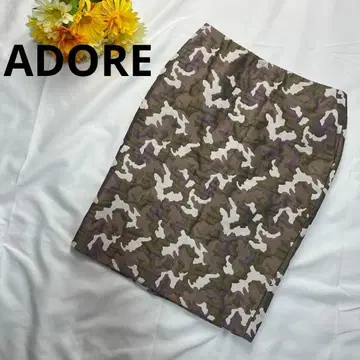 ADORE 어도어 타이트 스커트 36 올 패턴 무릎 기장