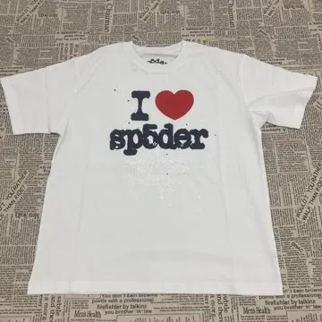 Sp5der 24SS Souvenir 스파이더 티셔츠 S 사이즈.