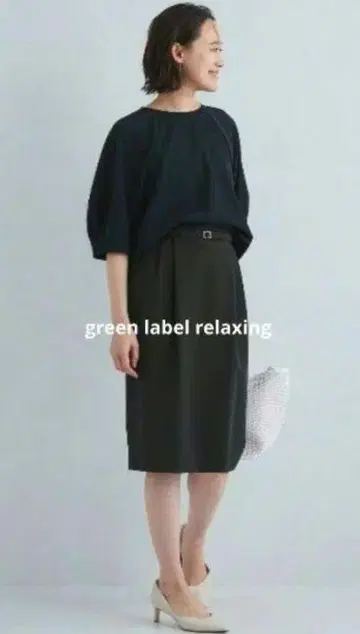 green label relaxing 사라풀 타이트 스커트 S