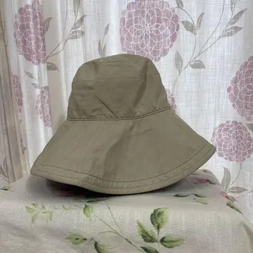 아시야 로사 블랑 베이지 코튼 버킷 햇