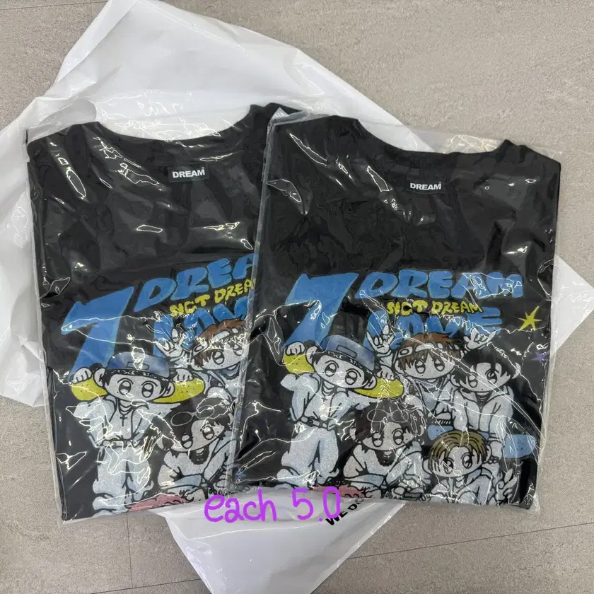 NCT | 엔시티 Nct Dream BTTF pop up T-shirt md wts on Bunjang