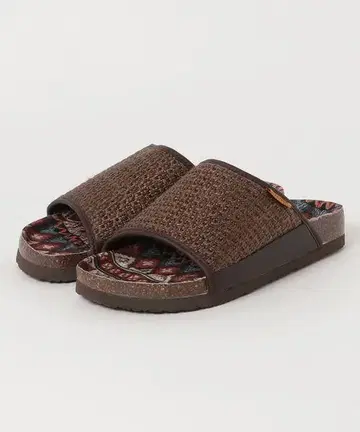 VANS 에스닉 샌들 다크 브라운 25cm