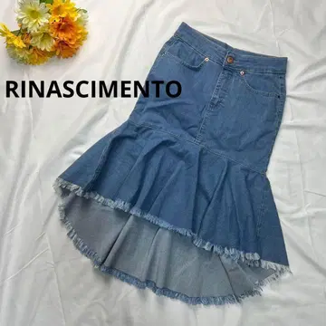 RINASCIMENTO 데님 스커트 XS 머메이드