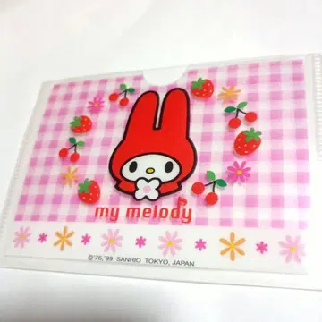 카드 케이스 마이멜로디 헤이세이 레트로 마이멜로디 카드 홀더 산리오 굿즈