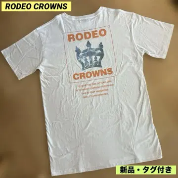 RODEO CROWNS 빅 로고 티셔츠 원피스 [F] 미사용 새상품
