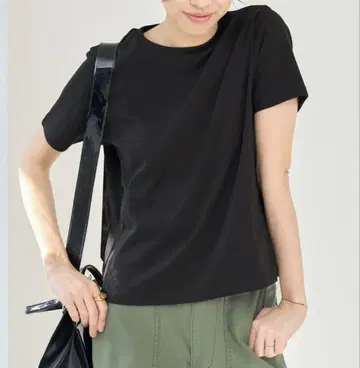 IENA J.B.ATTIRE 별주 Cannes 컴팩트 티셔츠 블랙