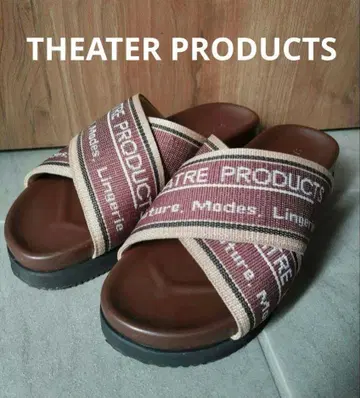 THEATRE PRODUCTS/극장 제품 자카드 샌들 L