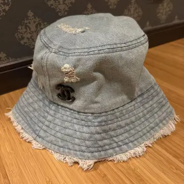 데님 블루 버킷 햇