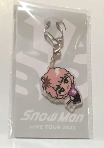 SnowMan 사쿠마 다이스케 스노우 치르 아크릴 키링